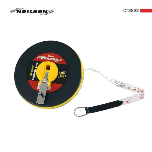 neilsen CT3223 Tape Measure-20M, Red