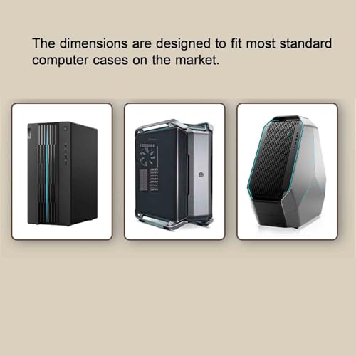JHDDIA Gaming Pc Stand Heat Dissipation with Wheels Computer Tower Stand Under Desk Movable 2-Tier Pc Cart for Printers Flower Pots Calendars(Medium,White - Single Layer)