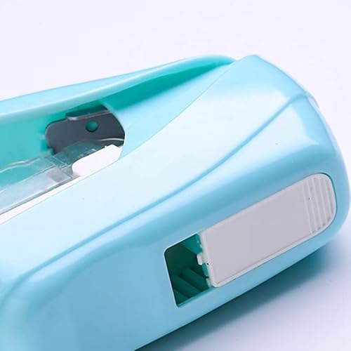 OEKFVCHVZ No Nails No Staple Stapling Machine Mini Cute Book Stapleless Stapler Paper Without