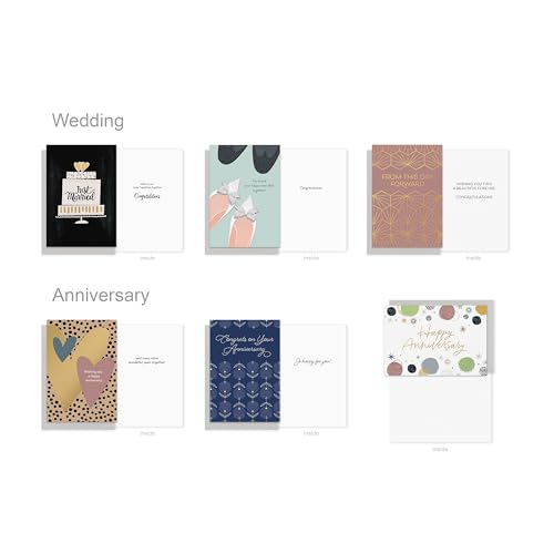 American Greetings 65-Count All-Occasion Card Pack, Assorted Celebration Designs