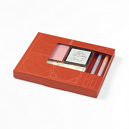 Midori 35450006 Stamp Penetrating Kit, Birthday Pattern