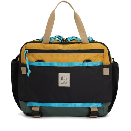 Topo Designs Mountain Cross Bag (Mustard/Forest)