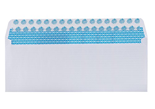 Aimoh #10 Security Mailing Envelopes Letter Size, Self Seal, 2400 Count