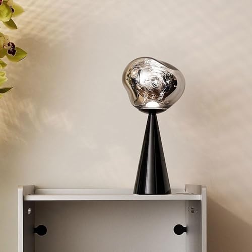 ROPCVAX Bedside Lamps Desk Lamp Designer Creative Bedroom Art Desktop Decoration Atmosphere(Gris)