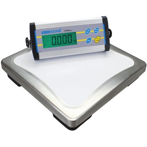 Adam Equipment CPWplus 6 Platform Weighing Scale, 13lb/6000g Capacity, 0.005lb/2g Readability
