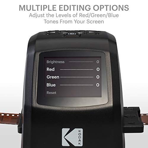 KODAK Mini Digital Film & Slide Scanner, 35mm, 126, 110, Super 8, 2.4" LCD