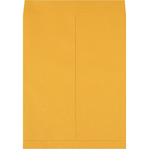 Top Pack Supply Jumbo Envelopes, 17" x 22", Kraft (Pack of 100)