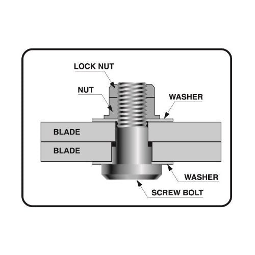Kai 7250SE All Round Scissors with Serrated Blades, 10 inches, 250 mm