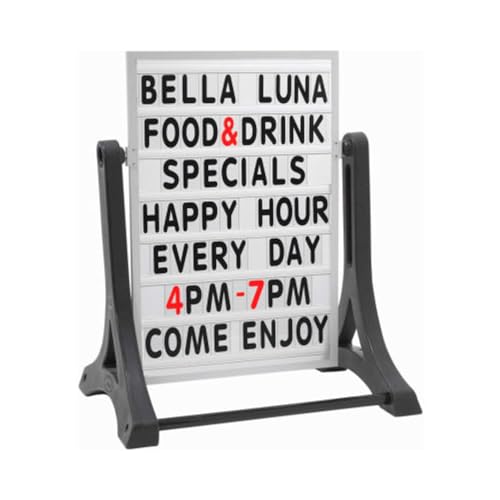 Rocker Double Sided Sidewalk Sign