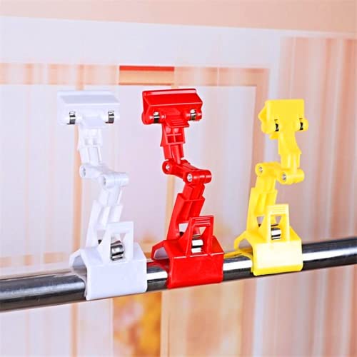 Paper Holder for Typing,Clip Copy Holder for Computer Monitor,Document Desk Clamp, Pack of 2 (White)