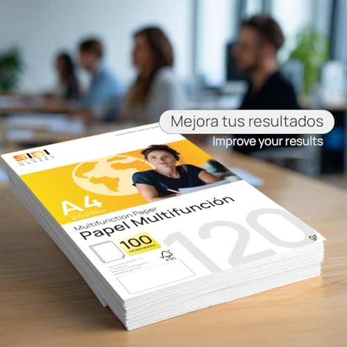 A3 Paper 120 g, Printer Paper for Laser and Inkjet Printers, White Paper for Printing, Writing or Drawing, DIN A3 297 x 420 mm, Paper Package for Office and Home - SIDI (120 g, 50 Sheets)