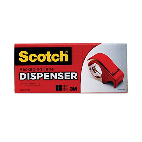 Scotch® Packaging Tape Hand Dispenser, DP-300-RD