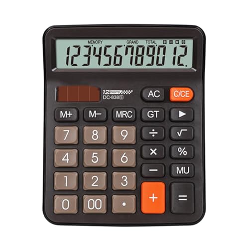 Calculator Solar 12 Bit Large Screen Power Supply Computer Wholesale Office Dedicated
