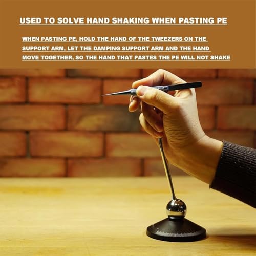 piudoiliy Hand Stabilizer, Model Making Hand Stabilizer, 360 Degree Rotatable Support Handle, for DIY Miniature, Figure, Soldier Models