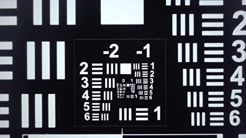 Digitize 4x5 Slides with Focus Checker by Vlads Test Target. Excellent Aid for Focusing DSLR/mirrorless Cameras. Digitize Your Priceless Slides & Negatives w/the Highest Sharpness. 4x5 Sheet.