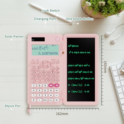 991ES MAX 417 Functions Scientific Calculators 4-Line Display with Notepad