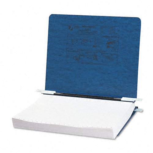Acco Pressboard Hanging Data Binder, 8-1/2 x 11 Unburst Sheets, Dark Blue - (Pack of 25)