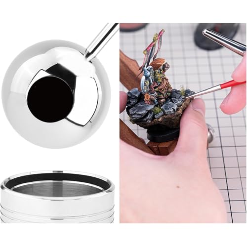 SICWEDIM Precision Hand Stabilizer, 360° Rotation, Model Making Hand Stabilizer, Handheld Stabilizer, for Hobbyists Modeling Tools Scale Models Miniature Model Figure Handcraft Painting
