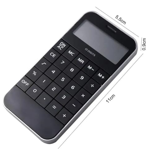 MVUYO FMURY Home Mini Offices Portables Pockets Whitse Blacks Digitals Calculator Electronics