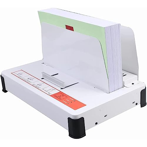 Qiokoith 220v Thermal Binding Machine for A4 Electric Book Binder for Tenders, Insurance Policy Contracts, Reports Office Use