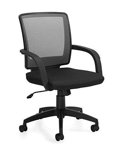 GOF 6FT, 8FT, 10FT Conference Table & Chairs (G10900B) Set, Dark Cherry, Espresso, Artisan Grey, Mahogany, Walnut (Chair Only, Black)