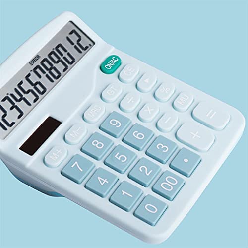 Digital Scientific Calculator 12-Digit Desk Solar Financial Business Accounting Tool