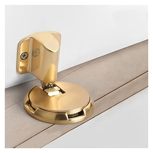 ZSRUIKJN Zinc Alloy Mechanical Door Stop Nail Free Stopper Holders Catch Stop Furniture Hardware