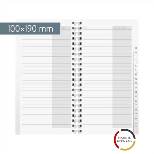 Brunnen Phone Address Book Refill 10 x 19 cm