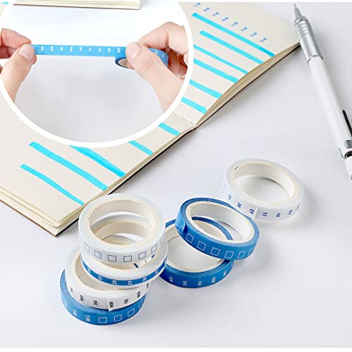 VIAENKFG Daily Month Week Plan Decorative Adhesive Tape DIY Scrapbooking Sticker Label