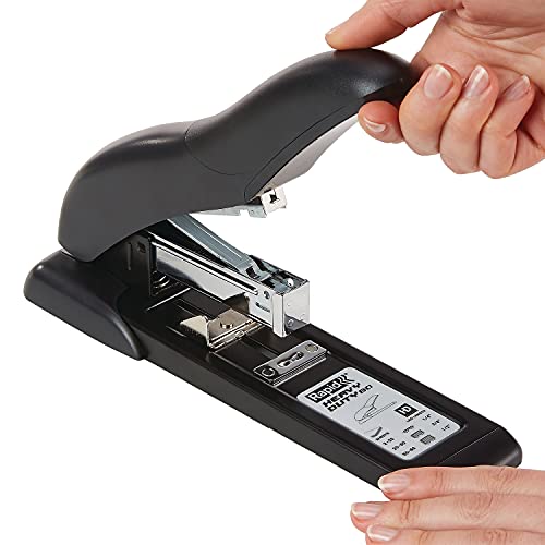 Rapid 73159 Rapid Heavy-Duty 80 Stapler, 80-Sheet Capacity, Black