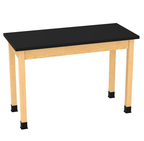 Diversified Spaces PerpetuLab 54x24x36 Science Table,ChemGuard 3mm,Oak