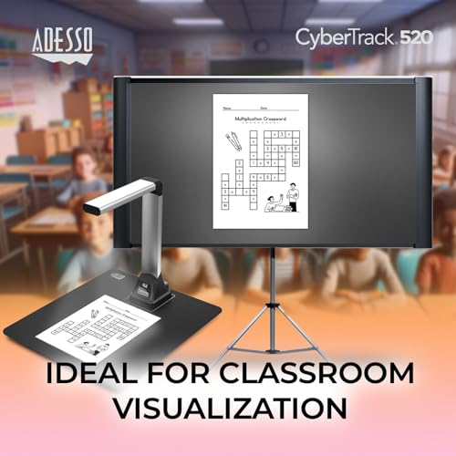 Adesso 5 Megapixel Document Camera Cybertrack 520