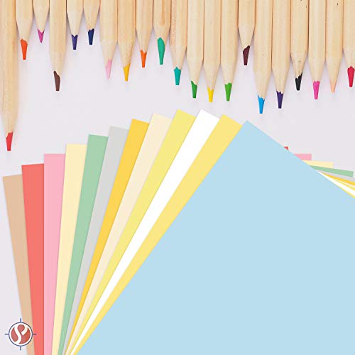 Goldenrod Pastel Color Paper – Great for Arts and Crafts and Stationery Printing – 8.5 x 14" (Menu/Legal Size) – 20lb Bond / 50lb Text / 75GSM – Copy, Writing and Printer Paper – 500 Sheets per Pack