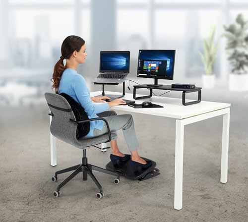 Kensington SmartFit Extra Wide Monitor Stand Riser K52797WW, Black