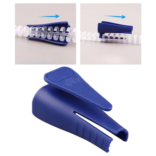 ZjBfddnmm Binder Rings Opener Book Clip Rings Opener Closer Quick Open and Close Portable Book Rings Divider Book Rings Closer