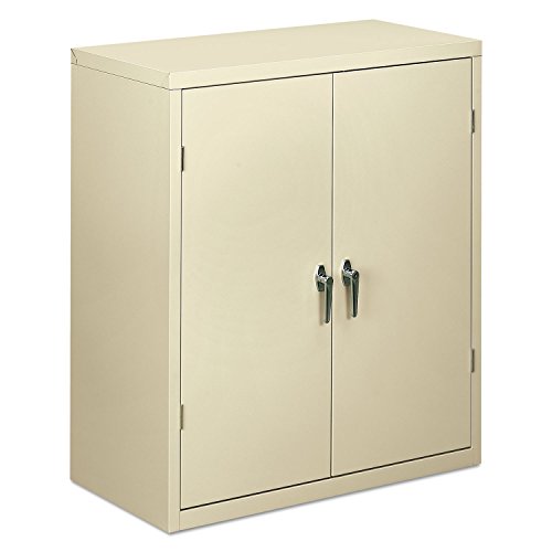 HON Brigade Series Five-Shelf Storage Cabinet - High Storage Cabinet, 36w by 18d by 42h , Putty (HSC2472)