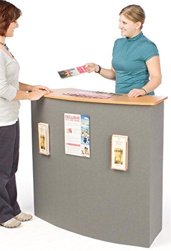 Displays2go Portable Trade Show Counter