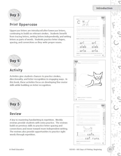 180 Days™: Reading, High-Frequency Words, & Printing 3-Book Set for Pre-Kindergarten Practice Workbook for Classroom and Home, Cool and Fun Practice Created by Teachers (180 Days of Practice)