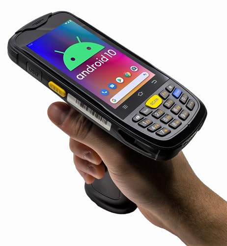 Chainway C6000 Wireless Pistol Grip Barcode Scanner Handheld | SE4710 2D/1D/QR Code Reader, Keyboard, WiFi, Bluetooth | for Inventory Scanning (Build Your Own)