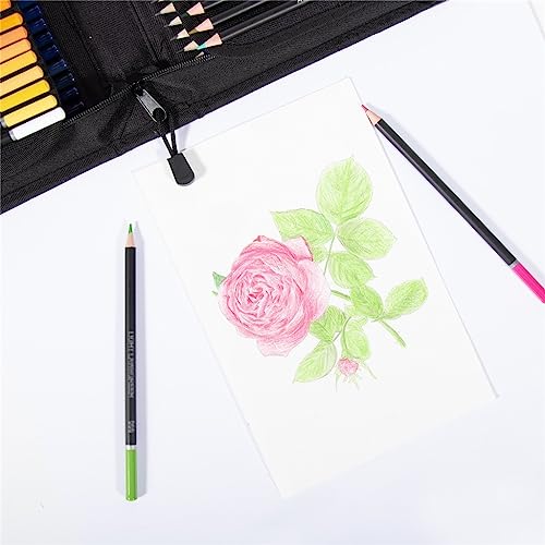 Sketching Colour Pencil Painting Set Complete Set of Water Soluble Oil Based Professional Art Brushes