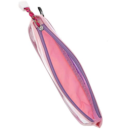 Sun-Star Stationery S1421514 OUTDOOR Pencil Case, Clear Flat, Pink + Violet