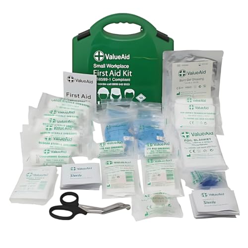 Value Aid Bs8599-1 Compliant Workplace First Aid Kit (Small)