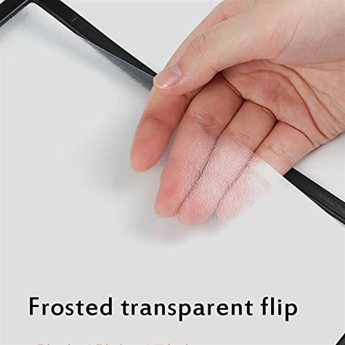 ZOCWJK Desktop Reference Organizer - Catalog Display Rack, 10 and 20 Documents Desktop Reference System, Durable Desk Display Unit, Deluxe Catalog Display Racks, for Restaurant Menu,Silver-10pages