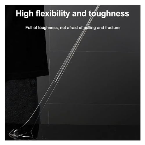 DSWMY 1M/2M/3M/5M Kitchen Transparent Double Sided Tape Bathroom Reusable Tapes Home Decoration Washable Super(10mmx5m)