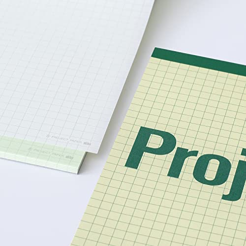 オキナ Okina PH4055 Project Paper, Soft Color, A4, 0.2 inch (5 mm) Grid, 50 Sheets