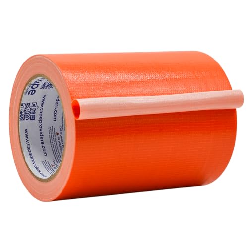 WOD Industrial Grade Racing Orange Duct Tape, 6 inch x 60 Feet