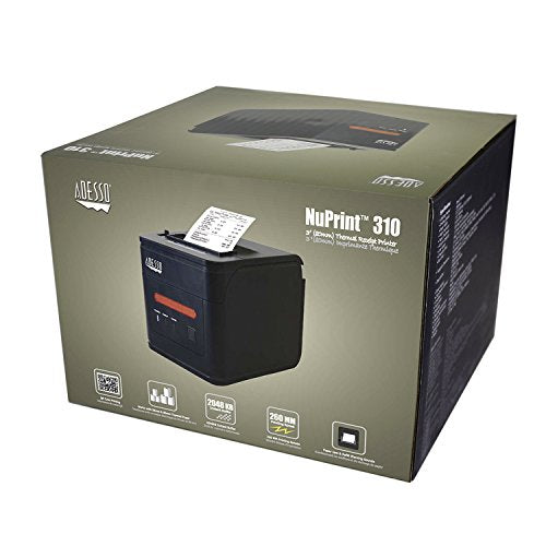 Adesso NuPrint 210 Thermal Receipt Printer, 2" (58mm) Width