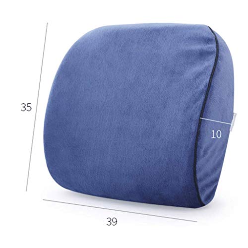 TEDILUVI Lumbar Pillow-Memory Cotton Office Chair Pillow Belt Waist Seat Cushion Maternal Pad Back Car Massage