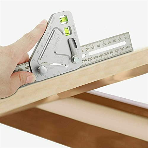 TEOYETTSF 350mm Level Protractor Multifunctional Woodworking Triangle Ruler Angle Ruler Carpentry Tool Measuring Tools