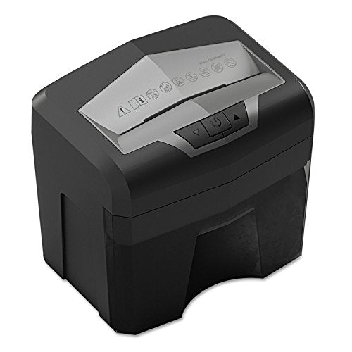 Universal Cross Cut Shredder UNV48100 Shred Paper Card Black
